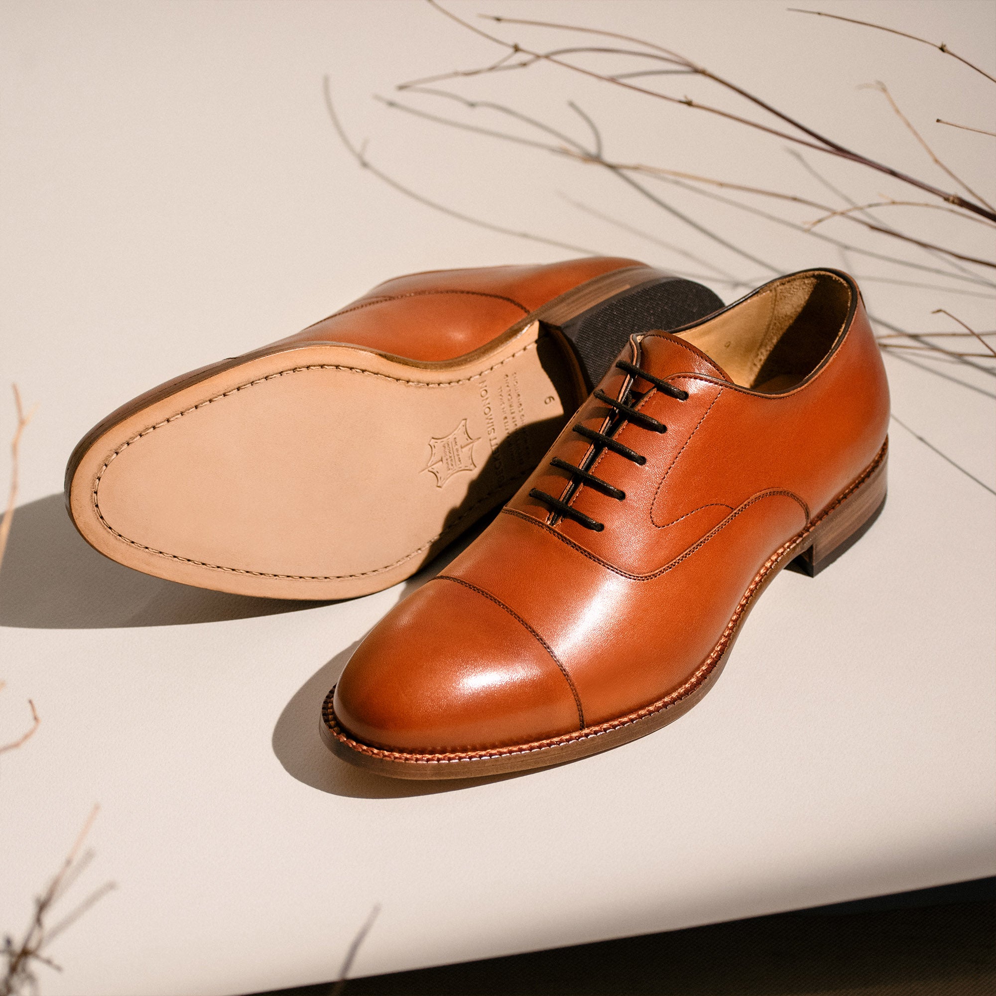 Dean Oxfords Leather Soles