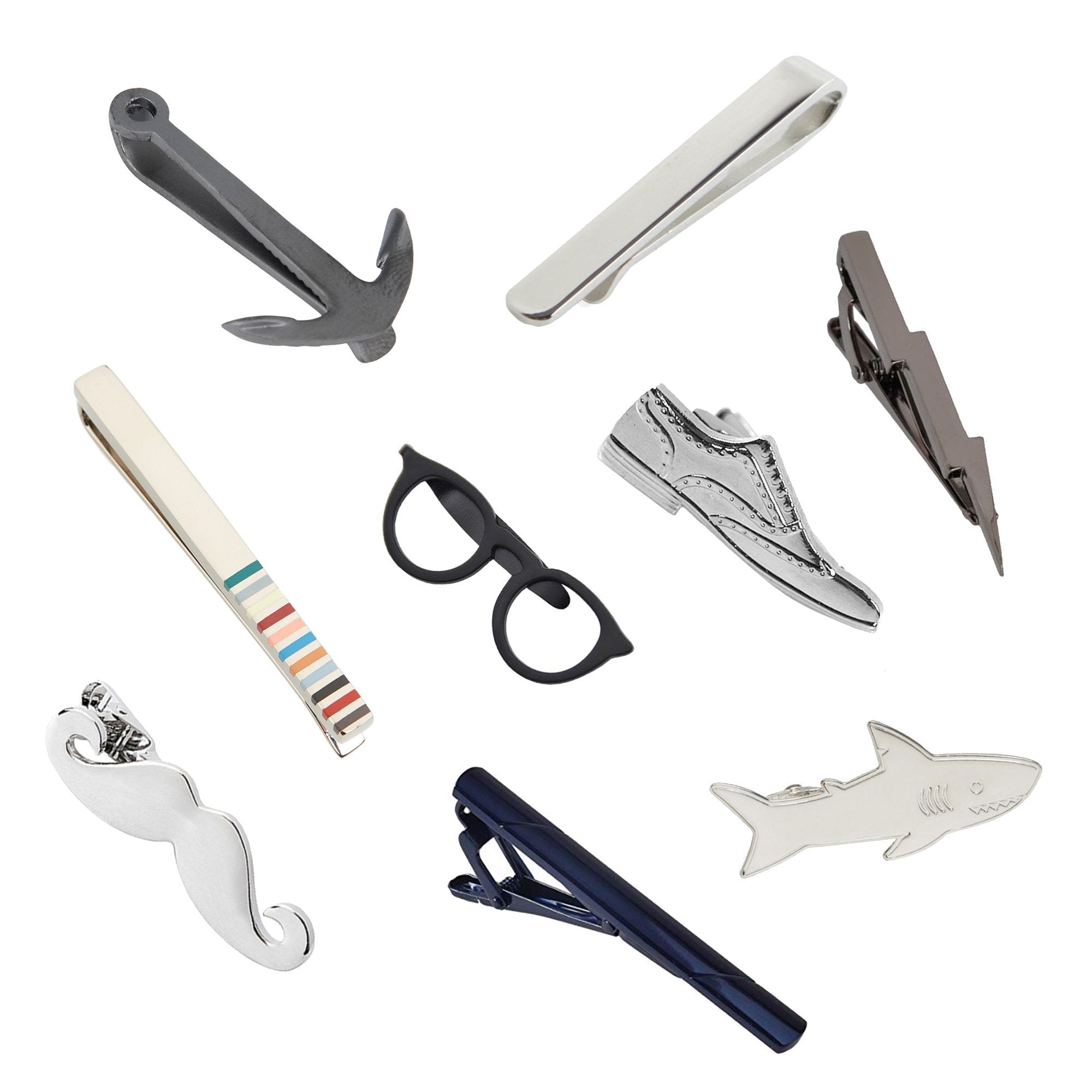A Beginner's Guide to Tie Pins, Tie Clips, and Tie Bars