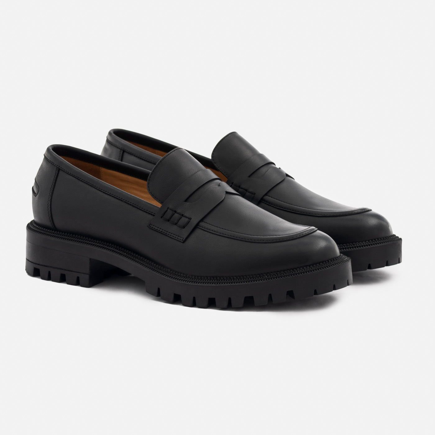 Georgia Loafers - Full Grain Leather - Women's