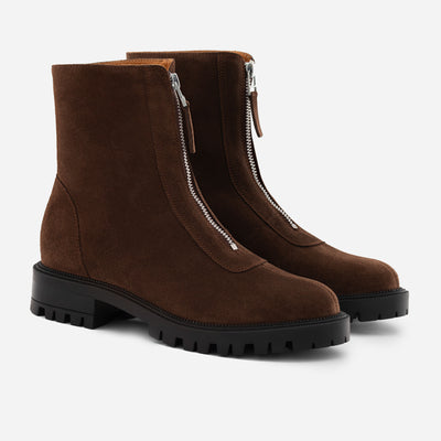 Jenna zip up boots