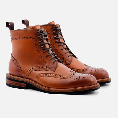 Nolan brogue boots